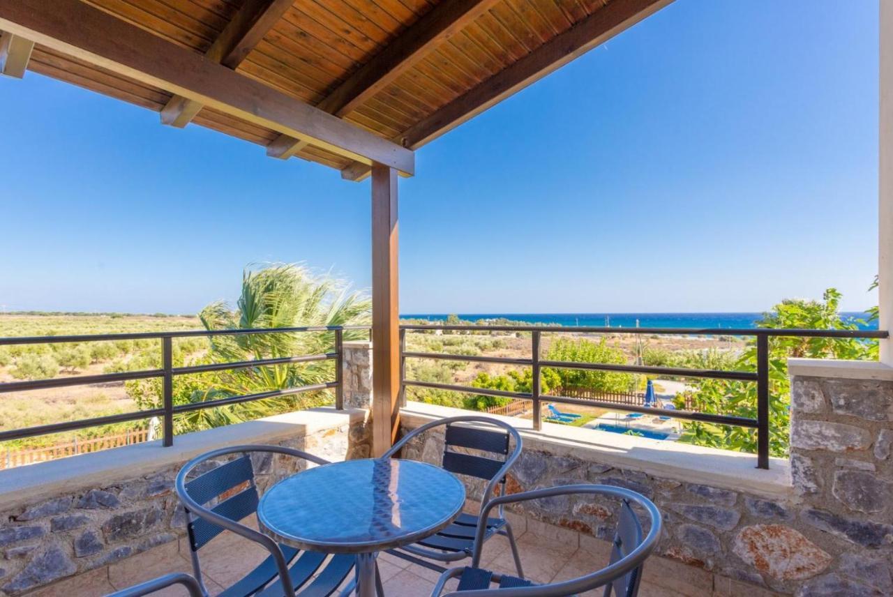 Spiros Beach Villa Frangokastello Exterior foto
